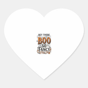 Halloween Boo Shirt Vintage Gravure Speligerig Sch Hart Sticker