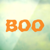 Halloween Boo sinaasappel griezelig eng grappig de Raamsticker (Vel 3)