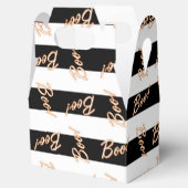 Halloween BOO Sinaasappel Zwart Wit Feestvoordeeld Bedankdoosjes (Geopend)