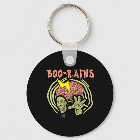 Halloween Boo Sleutelhanger (Voorkant)