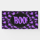 Halloween BOO! Spandoek (Horizontaal)