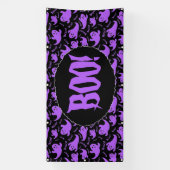 Halloween BOO! Spandoek (Verticaal)