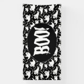 Halloween BOO! Spandoek (Verticaal)