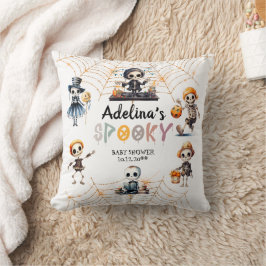 Halloween Boo Spooky Skeletons Kostuum Baby shower Kussen
