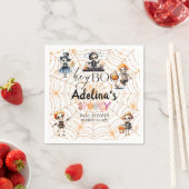 Halloween Boo Spooky Skeletons Kostuum Baby shower Servet (Insitu)