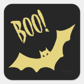 Halloween Boo Stickers door Poet Adiela Akoo (Voorkant)