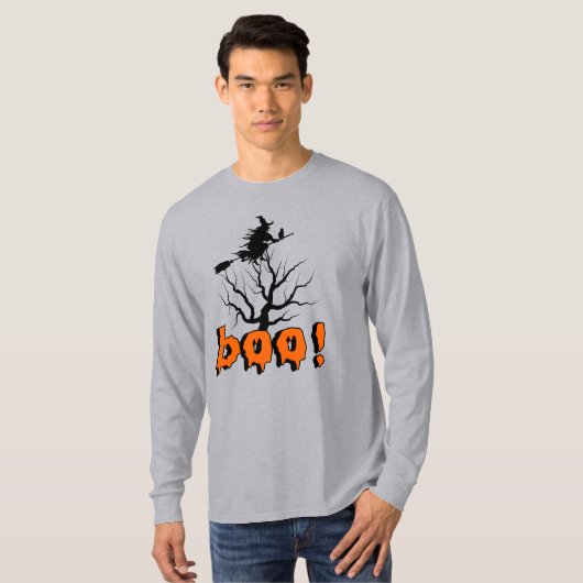 Halloween Boo Sweat Shirt (Voorkant volledig)
