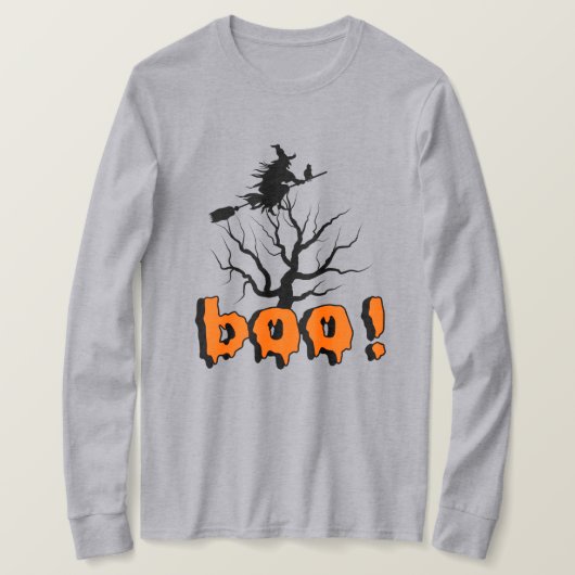 Halloween Boo Sweat Shirt (Design voorkant)