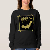 Halloween BOO Sweatshirt van Dichteres Adiela Akoo (Voorkant)
