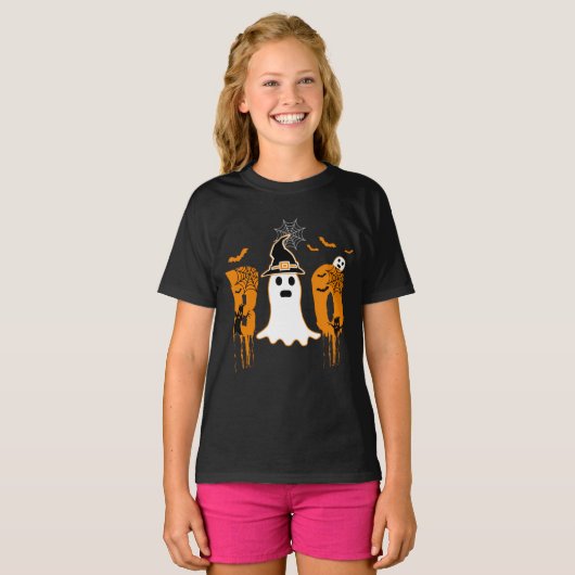HALLOWEEN BOO T-Shirt (Voorkant volledig)
