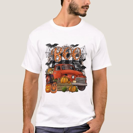 Halloween Boo T-shirt (Voorkant)