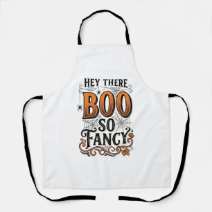 Halloween Boo T-shirt Vintage Gravure Speligr Cute Schort