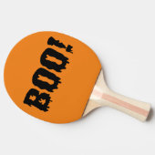 Halloween Boo. Tafeltennisbatje (Zijkant)