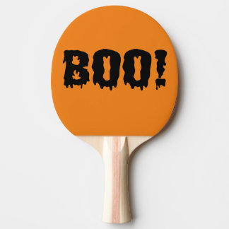 Halloween Boo. Tafeltennisbatje