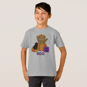 Halloween Boo Teddy T-shirt (Voorkant volledig)