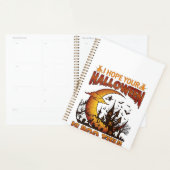 Halloween Boo Tiful Geest Huis Halve Maan Ba Planner (Display)