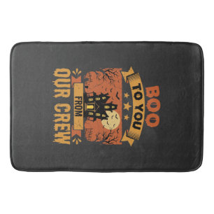 Halloween Boo To You Spukhuis Bemanning Design Badmat