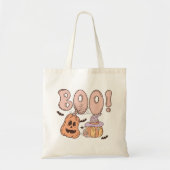 Halloween Boo Tote Bag (Voorkant)