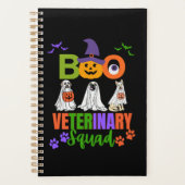 Halloween Boo Veterinary Squad Medewerkers Matchin Planner (Voorkant)