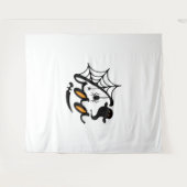 Halloween Boo Wandkleed (Voorkant (horizontaal))
