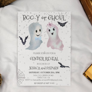 Halloween Boo-y en Geest van Geslacht Openbaring G Kaart