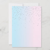 Halloween Boo-y en Ghoul Gender onthullen Ghosts Kaart (Achterkant)