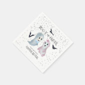 Halloween Boo-y en Ghoul Gender onthullen Ghosts Servet (Hoek)