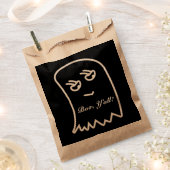 Halloween Boo, Y'all, Favor Bags Bedankzakje (Geknipt)