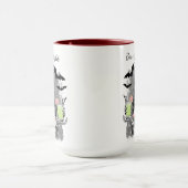 Halloween Boo-ze Night | skeletmeisje Mok (Midden)