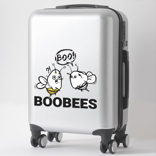 Halloween BooBees Sticker (Koffer)