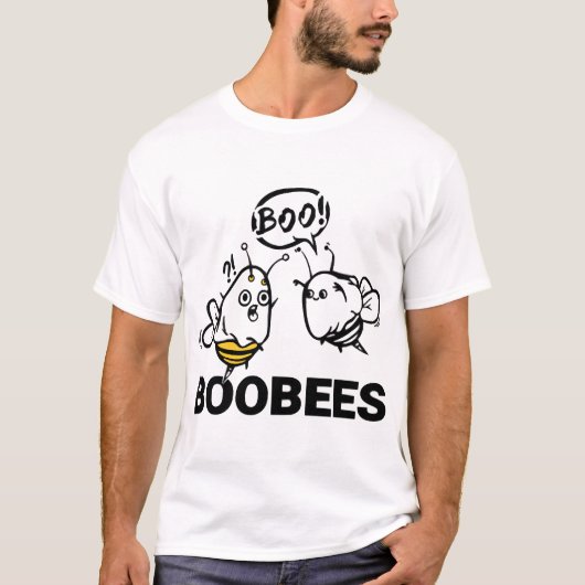 Halloween BooBijen T-shirt (Voorkant)