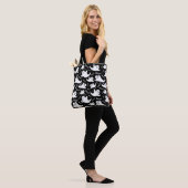 Halloween boodschappentas tote bag (Op model)