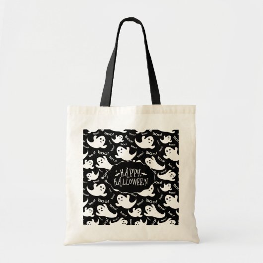 Halloween boodschappentas tote bag (Voorkant)