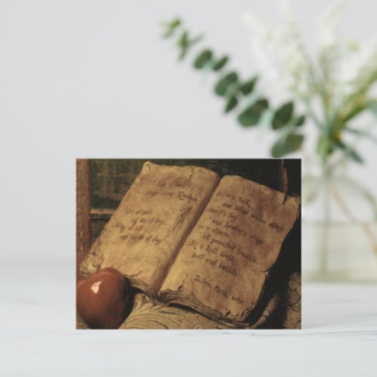 Halloween Book of Potions ~ Briefkaart (Staand voorkant)