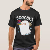Halloween Books Librarian English Teacher Reader R T-shirt (Voorkant)