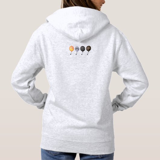 Halloween BOOloons Hoodie (Achterkant)