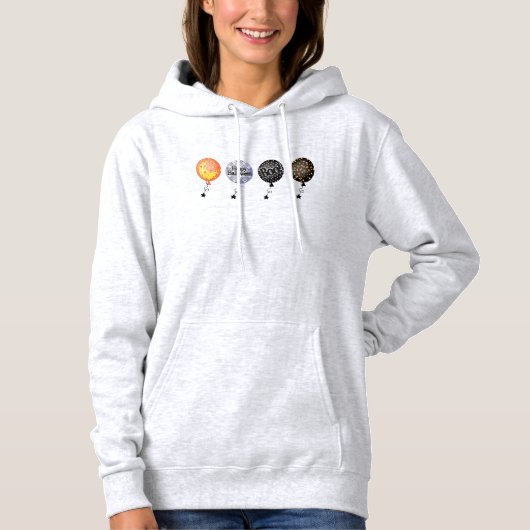 Halloween BOOloons Hoodie (Voorkant)