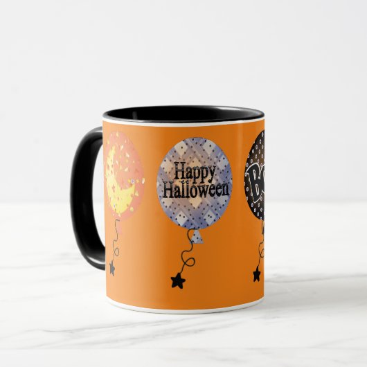 Halloween BOOloons Mok (Voorkant links)