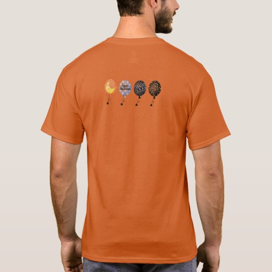 Halloween BOOloons T-shirt (Achterkant)