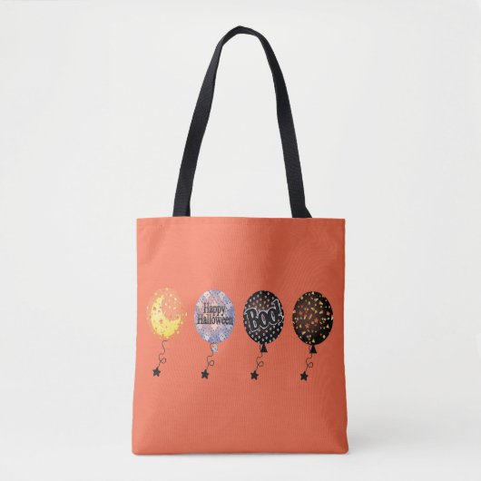 Halloween BOOloons Tote Bag (Voorkant)