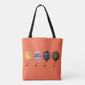 Halloween BOOloons Tote Bag (Achterkant)