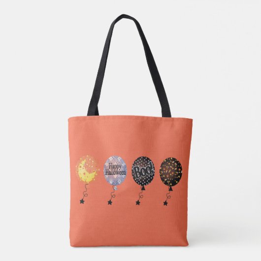 Halloween BOOloons Tote Bag (Achterkant)