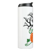 Halloween boom Herfst Shirten Halloween Sweatshirt Thermosbeker (Gedraaid links)