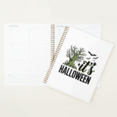 Halloween Boom Het is Halloween Vintage Griezelen_ Planner (Display)