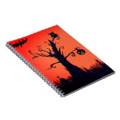 Halloween Boom Notebook Notitieboek (Rechterzijde)