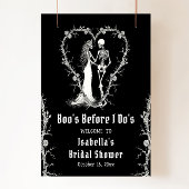 Halloween Boo's Before I Do's Bridal Welkom Poster