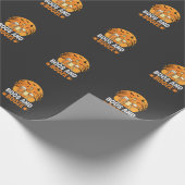 Halloween Boos en Drank Drankfeest Design Cadeaupapier (Hoek)