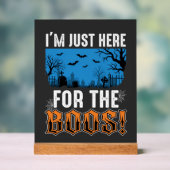 Halloween Boos Ghost Graveyard Vector Design_1 Acryl Bord (Neutraal)