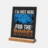 Halloween Boos Ghost Graveyard Vector Design_1 Acryl Bord (Hoek)