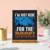 Halloween Boos Ghost Graveyard Vector Design_1 Acryl Bord (Huwelijk)